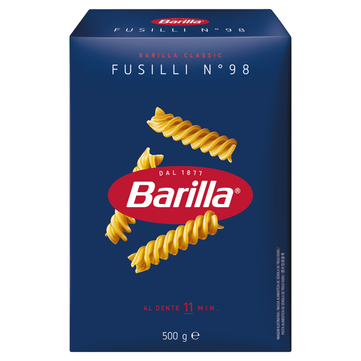 Macarrão Barilla Fusilli 500g